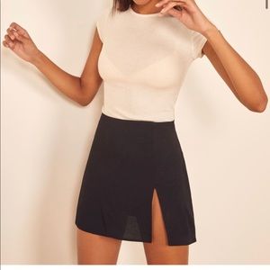 NWT! Reformation Margot Mini Skirt Size 2